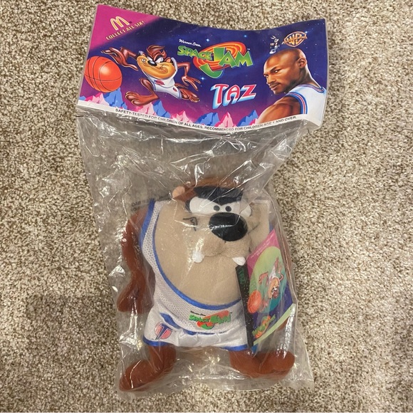 McDonald's Toys Vintage 996 Looney Tunes Space Jam Taz Cartoon